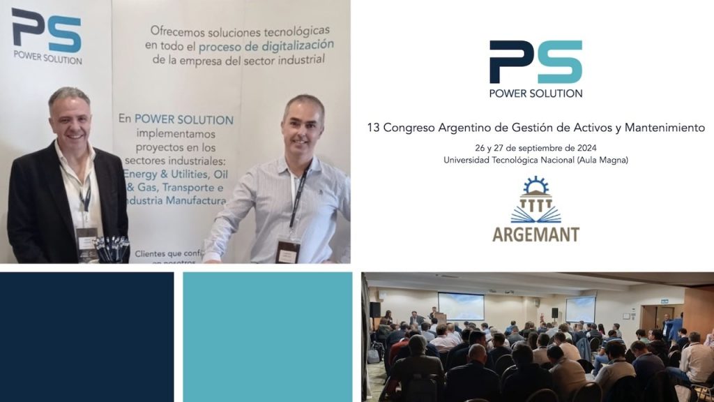 POWER SOLUTION participa en la nueva edición del Congreso Argentino de Gestión de Activos y Mantenimiento